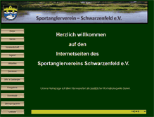 Tablet Screenshot of angler-schwarzenfeld.de